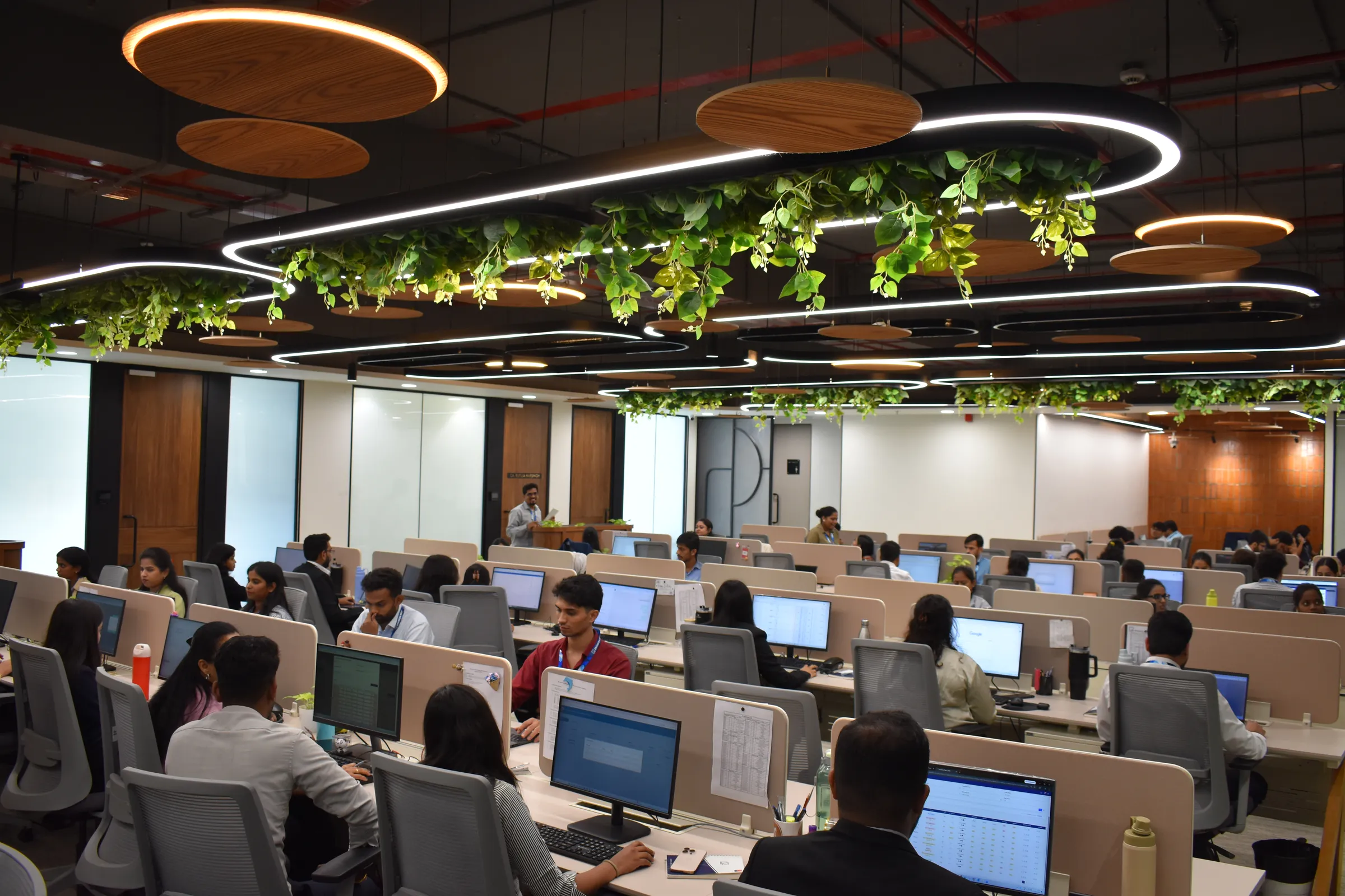The RERA Easy team at work on the open-plan office floor