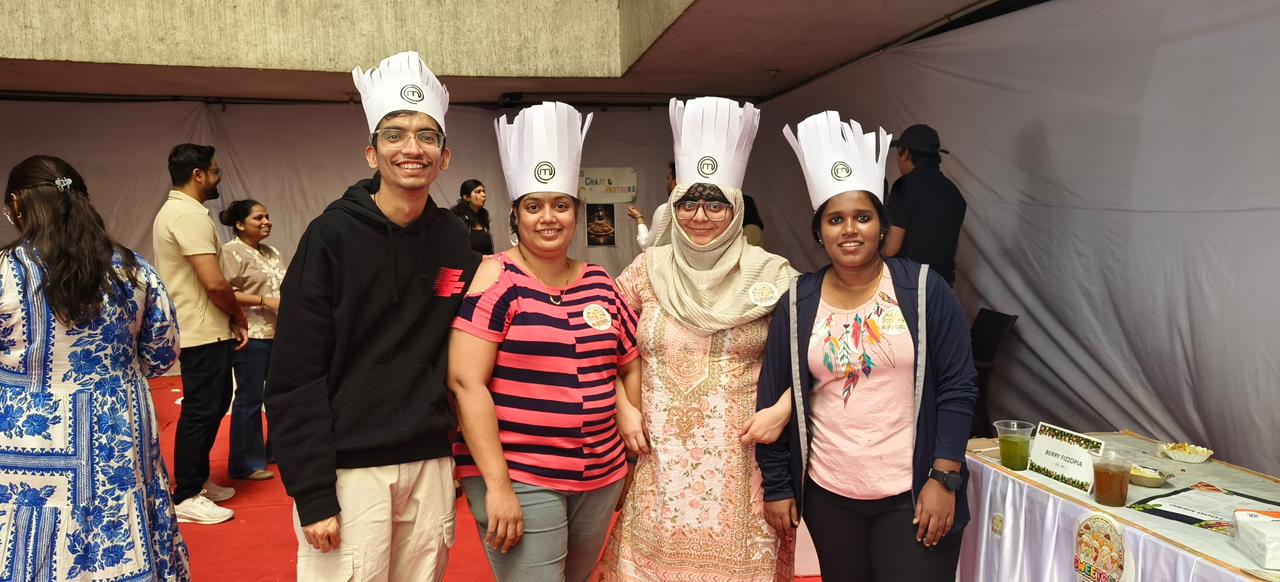 Team spirit at the cook-off