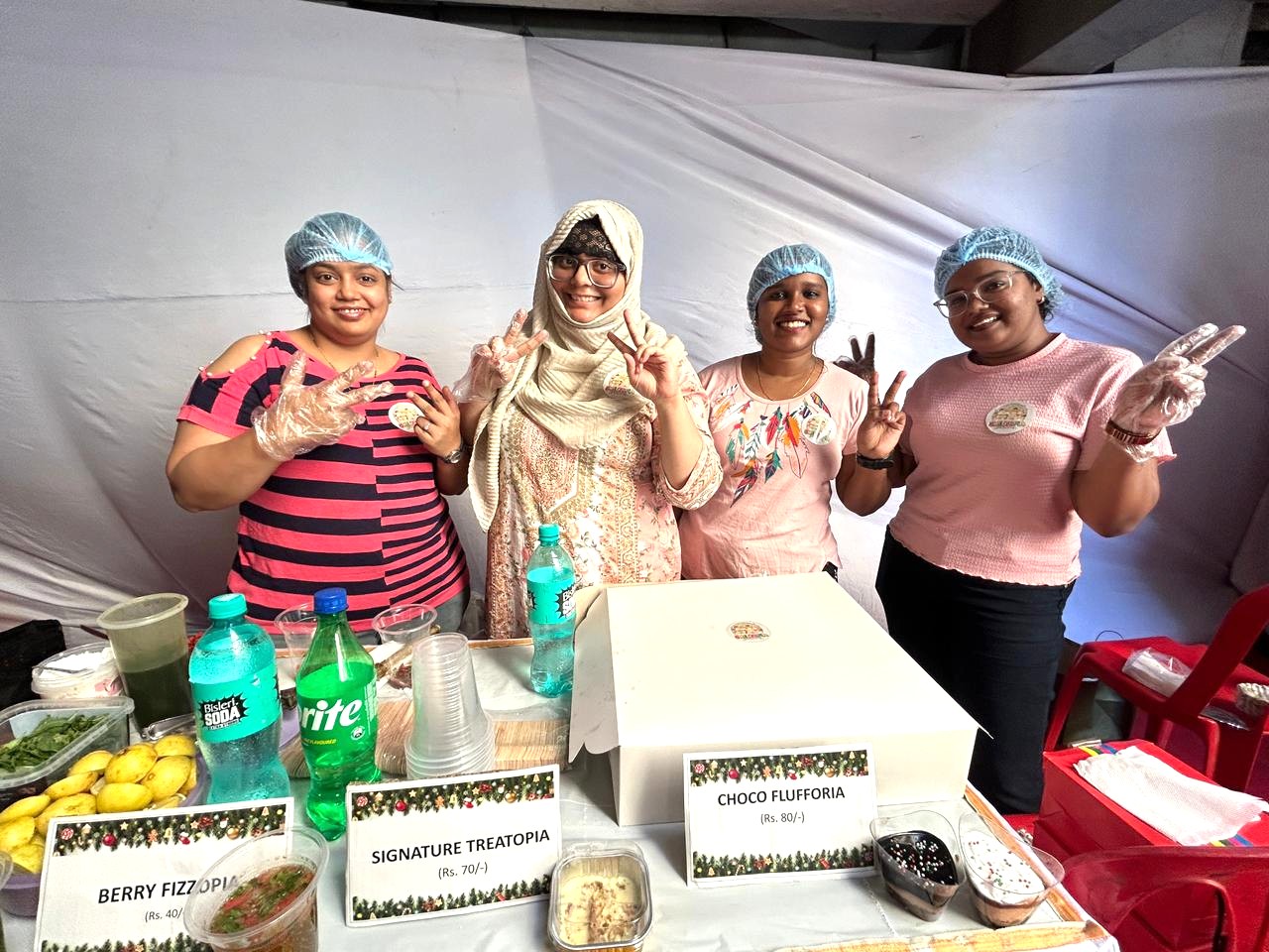 Treatopia stall crew
