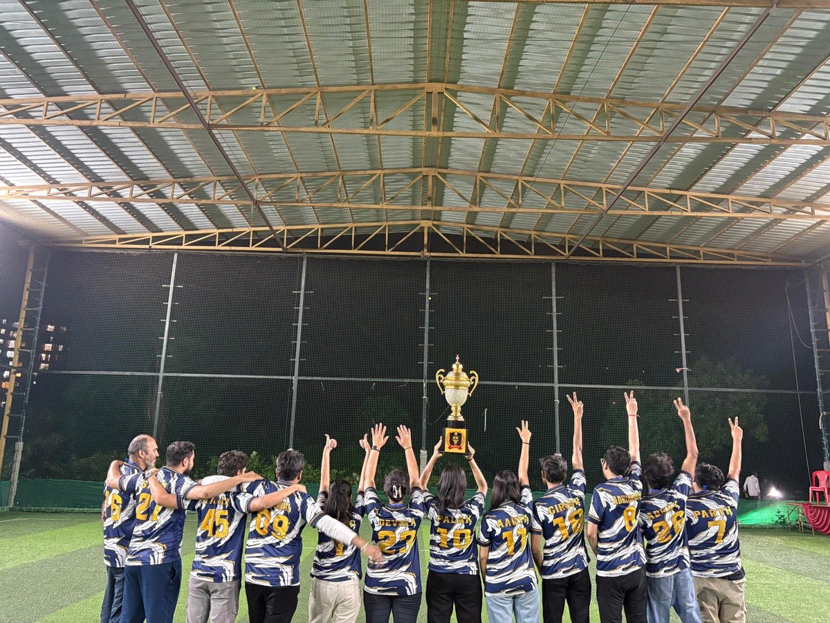 Lifting the trophy